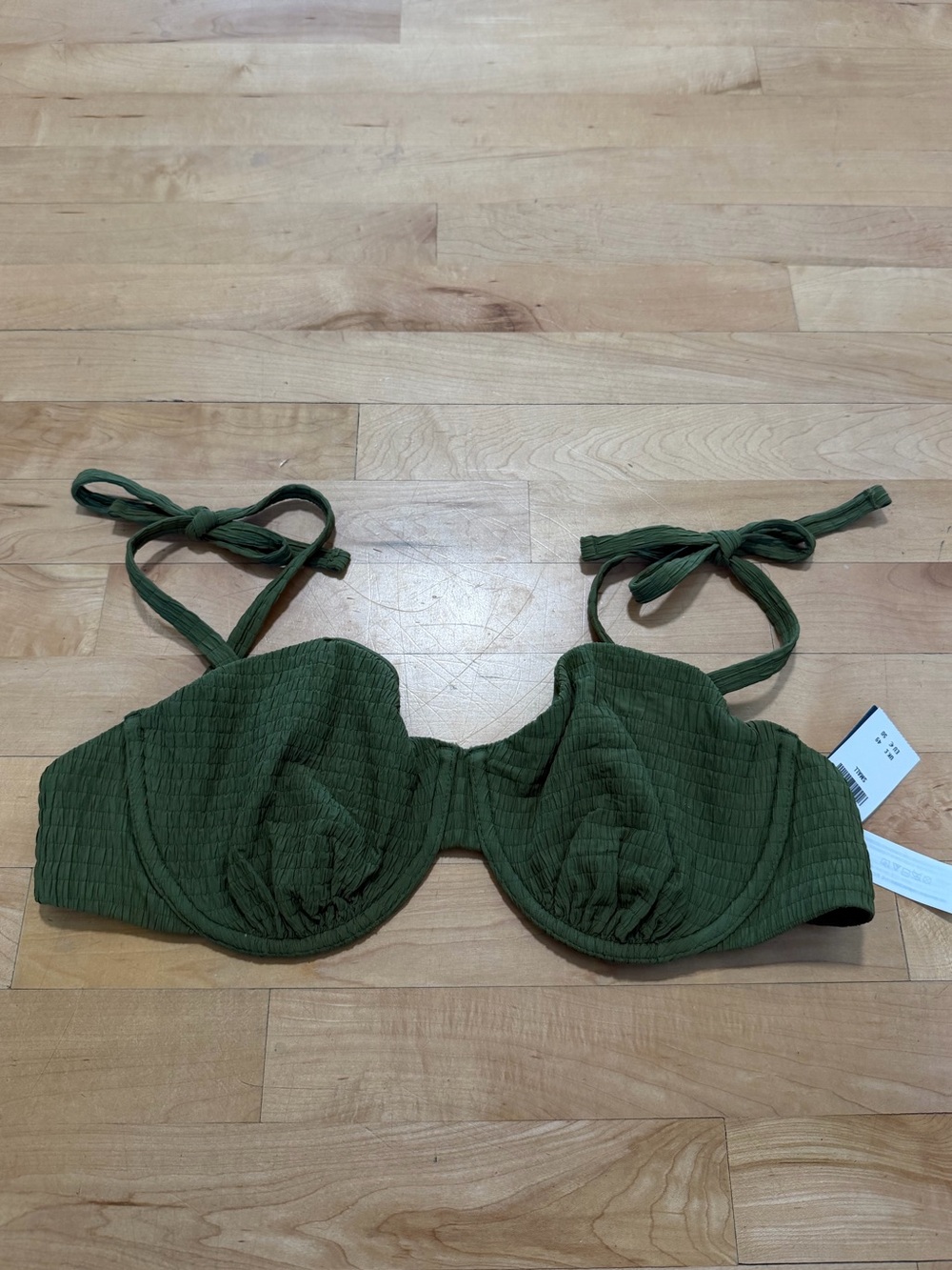 NWT Abercrombie & Fitch Curve Love Collection Swim Top